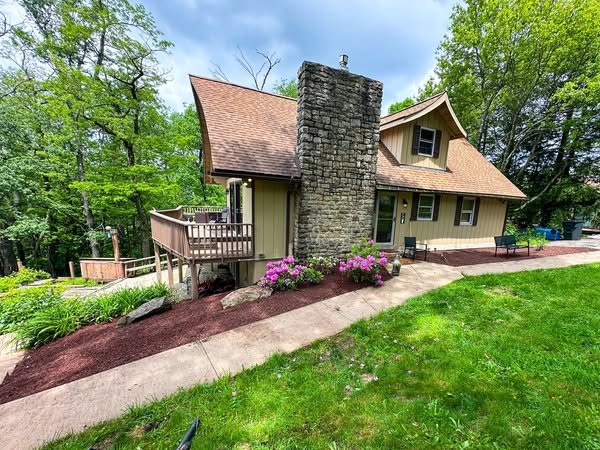 Beautiful landscape transformation